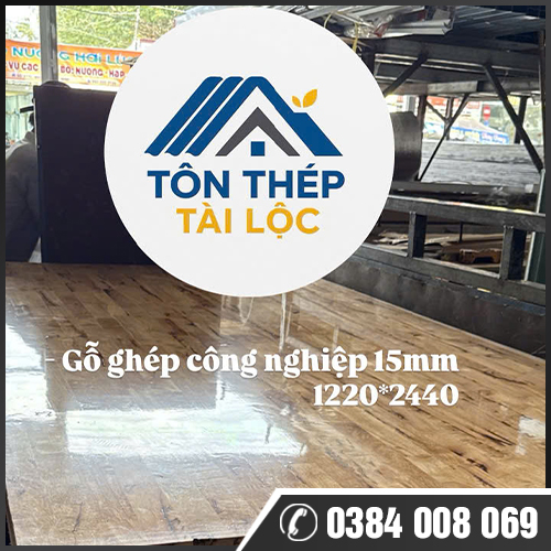 Gỗ Ghép Công Nghiệp 15mm 1220x2440