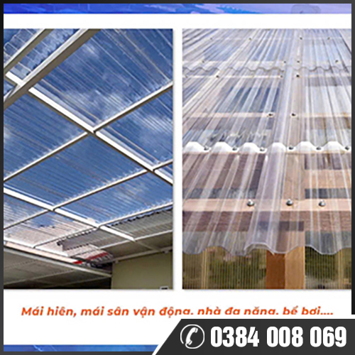 Tấm Nhựa Poly Dạng Sóng