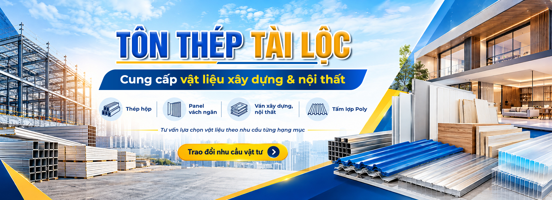 CÔNG TY TNHH MTV TÔN THÉP TÀI LỘC